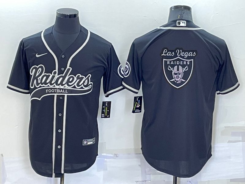 Men Oakland Raiders Blank Blue 2022 Nike Co branded NFL Jersey1->oakland raiders->NFL Jersey